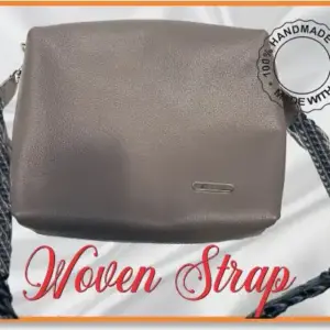 Bolso Diario con Correa Tejida en Telar