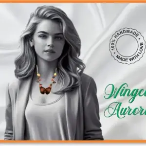 Collar y Aretes - Aurora Alada