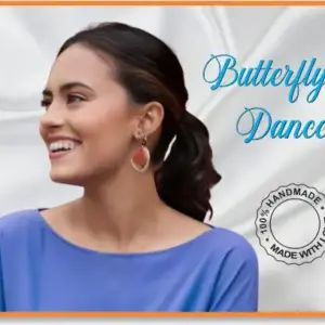 Aretes - Danza de Mariposas