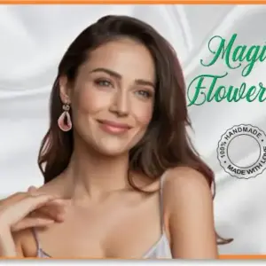 Aretes - Flores Mágicas